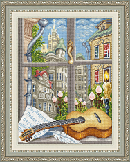 Вышивка ГМ-038 Мелодии старого Арбата Вышивка ГМ-038 Мелодии старого Арбата