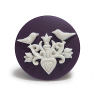 Игольница-магнит «Узор с птичками»