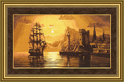 Вышивка ММ-020 Золотой рассвет