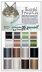 Набор швейных ниток Lana «Cuschel Freunde»