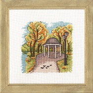Вышивка М-015 Беседка в парке