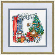 Вышивка КП-006 Зима на проводе