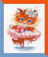 Вышивка ВК-069 Тигрёнок-балерина