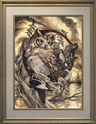 Вышивка ЛС-001 Птичий совет Вышивка ЛС-001 Птичий совет