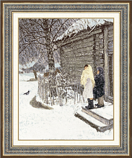 Вышивка МК-087 Первый снег. 1946